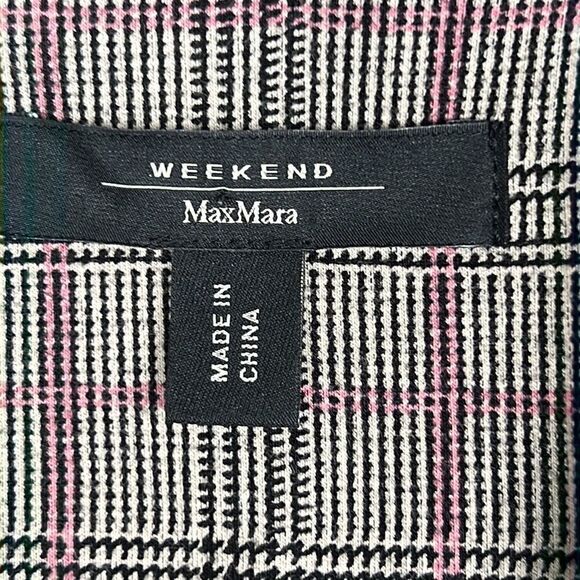 Max Mara Weekend Plaid Fitted Blazer - Picture 12 of 12